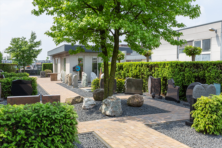 oriÃ«nteren Bezoek onze showtuin