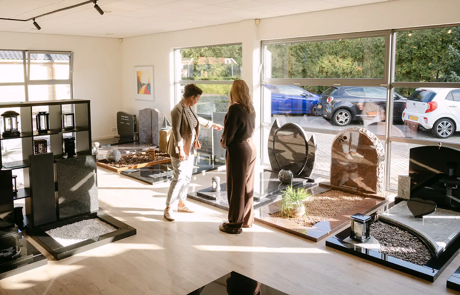 Grafsteen kopen Alpha natuursteen OriÃ«ntatie